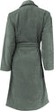 LINNICK Wafel Badjas - Badjas Velours Katoen - maat S - Olive Green - Badjas Dames - Badjas Heren