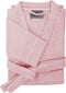 LINNICK Wafel Badjas - Maat L - Light Pink - Sauna badjas - 100% Katoen Badjas Dames - Badjas Heren
