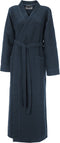 LINNICK Wafel Badjas - Maat M - Ocean Blue - Sauna badjas - 100% Katoen Badjas Dames - Badjas Heren
