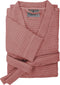 LINNICK Wafel Badjas - Maat M - Rose - Sauna badjas - 100% Katoen Badjas Dames - Badjas Heren
