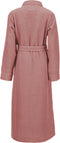 LINNICK Wafel Badjas - Maat XL - Rose - Sauna badjas - 100% Katoen Badjas Dames - Badjas Heren