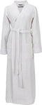 LINNICK Wafel Badjas - Maat XL - White - Sauna badjas - 100% Katoen Badjas Dames - Badjas Heren