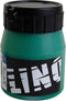 Linoleum verf, groen, 250 ml