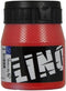 Linoleum verf, rood, 250 ml