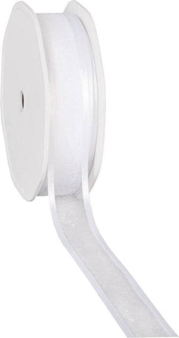 Lint - 25mm - 25m - wit