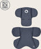 Lionelo Astrid i-Size - Autostoeltje -ADAC erkenning - Memory Foam - Hoogte-instelling van de hoofdsteun 7cm