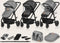 Lionelo Bianka - Kinderwagen 3 in 1 - incl. autostoel - 0-22kg - XXL - Buggy 3in1