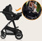 Lionelo Bianka - Kinderwagen 3 in 1 - incl. autostoel - 0-22kg - XXL - Buggy 3in1