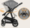 Lionelo Bianka - Kinderwagen 3 in 1 - incl. autostoel - 0-22kg - XXL - Buggy 3in1