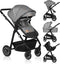 Lionelo Bianka - Kinderwagen 3 in 1 - incl. autostoel - 0-22kg - XXL - Buggy 3in1