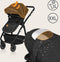 Lionelo Bianka - Kinderwagen 3 in 1 - incl. autostoel - 0-22kg - XXL - Buggy 3in1