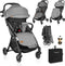 Lionelo Buggy Julie One - Kinderwagen Premium - Automatisch opvouwen - Wandelwagen tot 22 kg - Comfortabele zitje