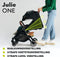 Lionelo Buggy Julie One - Kinderwagen Premium - Automatisch opvouwen - Wandelwagen tot 22 kg - Comfortabele zitje