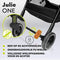 Lionelo Buggy Julie One - Kinderwagen Premium - Automatisch opvouwen - Wandelwagen tot 22 kg - Comfortabele zitje