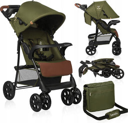 Lionelo Emma Plus - Buggy - lichte - 5-punts gordel - Kinderwagen tot 15kg