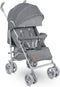 Lionelo Irma - Buggy - Wandelwagen- Lichte 7kg - tot 15 kg - Geveerde wielen - 360° - tot 5 jaar - Opbergmand - Verstelbare handgreep - Snel inklapsysteem - Compact formaat