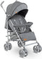 Lionelo Irma - Buggy - Wandelwagen- Lichte 7kg - tot 15 kg - Geveerde wielen - 360° - tot 5 jaar - Opbergmand - Verstelbare handgreep - Snel inklapsysteem - Compact formaat