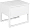 Beliani GIULIA - Bijzettafel - Wit - Dennenhout