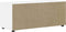 vidaXL - Tv-meubel - VISNES - 100x40x38 - cm - bewerkt - hout - wit