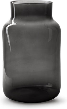 Eco vaas 'gigi' smoke h30 d19 cm
