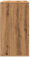 vidaXL - Cosmeticakast - 80x40x75 - cm - bewerkt - hout - artisanaal - eikenkleur