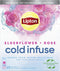 Lipton Cold Infuse Elderflower Rose - 6 x 15 zakjes - Voordeelverpakking