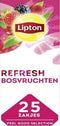 Lipton Feel Good Selection Bosvruchten Thee - 6 x 25 zakjes - Voordeelverpakking