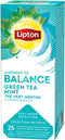 Lipton Feel Good Selection Groene Thee Munt - 6 x 25 zakjes - Voordeelverpakking