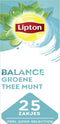 Lipton Feel Good Selection Groene Thee Munt - 6 x 25 zakjes - Voordeelverpakking