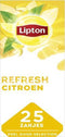Lipton Feel Good Selection Zwarte Thee Citroen - 6 x 25 zakjes - Voordeelverpakking