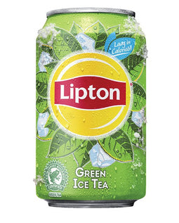 Lipton - Frisdrank lipton ice tea green blik 330ml | 24 stuks