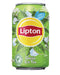 Lipton - Frisdrank lipton ice tea green blik 330ml | 24 stuks