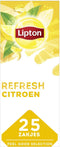 Lipton thee | citroen | pak van 25 zakjes