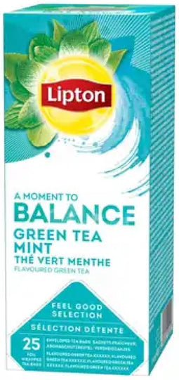 Lipton thee | Green Tea Mint | pak van 25 zakjes