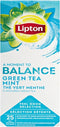 Lipton thee | Green Tea Mint | pak van 25 zakjes