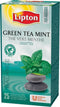 Lipton thee | Green Tea Mint | pak van 25 zakjes