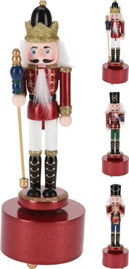 Nutcracker Musicbox 22 cm 3As