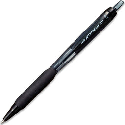 Liquid ink ballpoint pen Uni-Ball Rollerball Jestsream SXN-101 Zwart 12 Stuks
