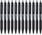 Liquid ink ballpoint pen Uni-Ball Rollerball Jestsream SXN-101 Zwart 12 Stuks