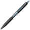 Liquid ink ballpoint pen Uni-Ball Rollerball Jestsream SXN-101 Zwart 12 Stuks