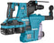 Makita DHR281ZWJU - Accu Combihamer - 2x18V met Stofafzuiging AWS - Mbox