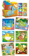 Lisciani Montessori 6 Met 4 Houten Kubuspuzzels 4 Stukken Veelkleurig