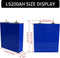 Lishen 200Ah LiFePO4 prismatische batterijcellen - 4 stuk