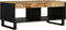 vidaXL - Salontafel - 90x50x40 - cm - massief - mangohout