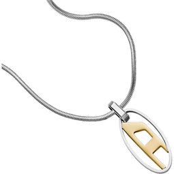 Diesel DX1421931 - Herenketting - 55 + 5 cm - Roestvrij staal