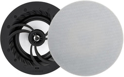 Lithe Audio Pro Series IP44 Badkamer Wi-Fi Plafondluidspreker - Zwart (Dubbel)