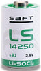 Lithium 3.6V/1200Mah Saft 1/2Aa