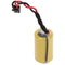 Lithium battery suitable for Toshiba ER3V with black plug, be sure to note the plug, 3.6V 1000mAh
