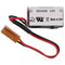 Lithium battery suitable for Toshiba ER3V with brown plug, be sure to note the plug, 3.6V 1000mAh