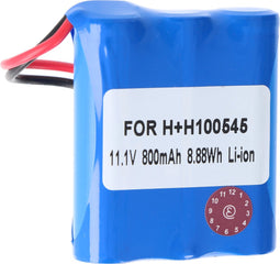 Lithium ion accu geschikt voor Heim & Haus 100545 11,1 volt 800mAh, met Molex aansluiting